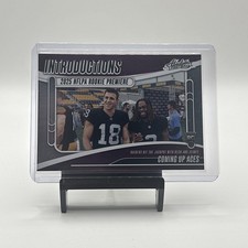 2025 absolute football introductions Ashton Jeanty and Jack Bech coming up aces.