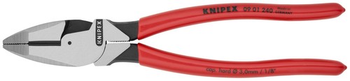 09 01 240 9.5-Inch Ultra-High Leverage Lineman's Pliers
