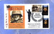 3396 2nd LT AUDIE MURPHY, WW II Army, France Sepia, Photo, MOH First Day PM