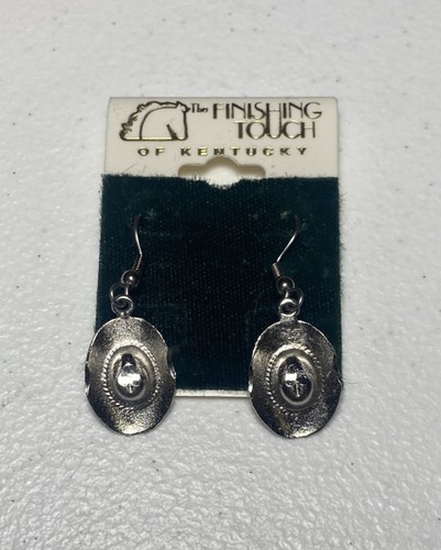 The Finishing Touch Of Kentucky Cowboy Hat Earrings