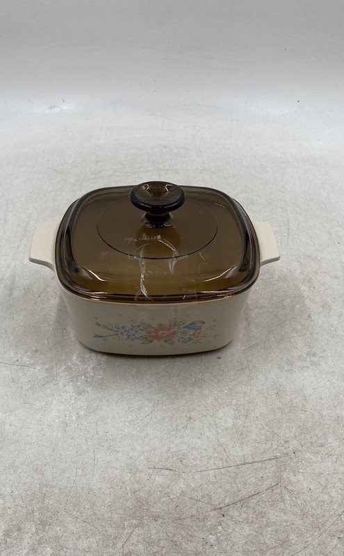 Corning Ware Symphony 1.5 Quart Baking Casserole Dish With Lid