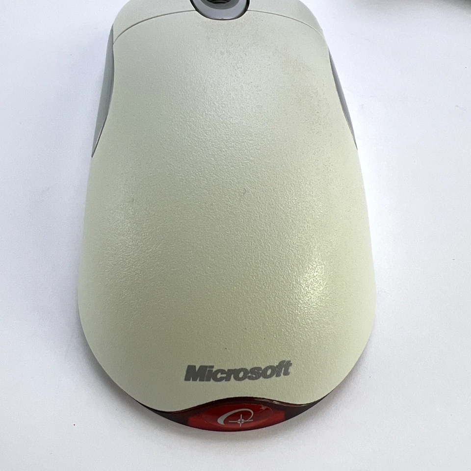 Microsoft Wheel Mouse IntelliMouse Optical 1.1 Win32 PS2/USB For PC/MAC - TESTED - Image 4 of 4