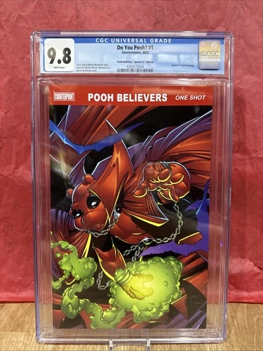 DO YOU POOH BELIEVERS MARAT MYCHAELS SPAWN OF POOH DO YOU POOH CGC GRADED 9.8
