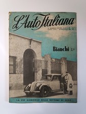 Rivista L'Auto Italiana Bianchi S.9 n. 3 (1938)