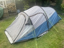 Outwell Earth 3  Person Tent Blue Waterproof Camping Outdoor