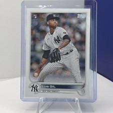 Luis Gil 2022 Topps Series 1 RC Rookie Card  Base #131 NEW YORK YANKEES