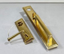 Emtek 4212US7 Melrose Single Cylinder Keyed Entry Handleset in French Antique