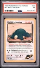 2000 POKEMON GYM HEROES #33 ROCKET'S SNORLAX PSA 1