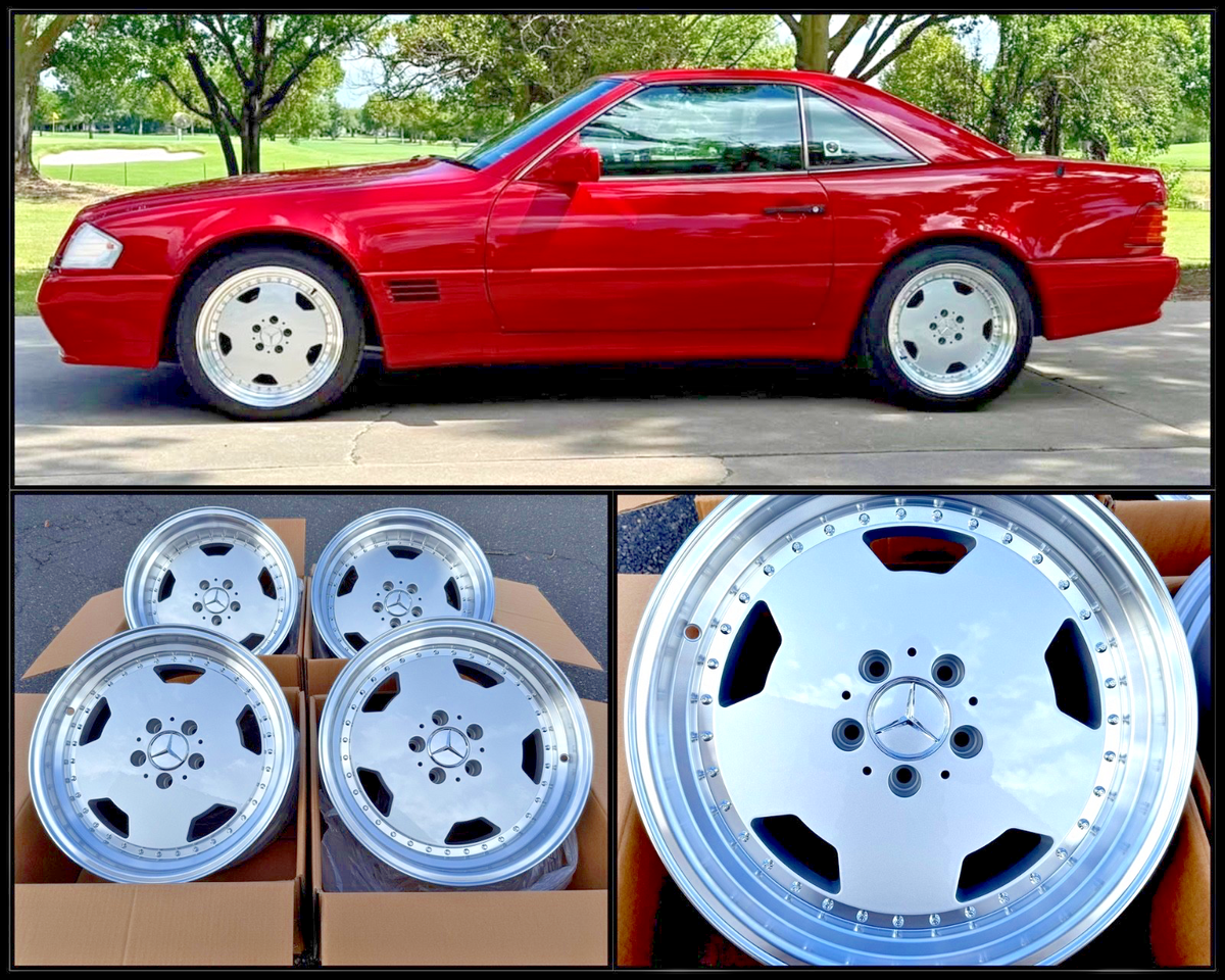 MERCEDES BENZ 18 INCH RIMS WHEELS SET4 NEW 18/8 - 18/9 FITS 129