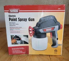 Krause & Becker Paint Spray Gun 63452 5GPH 24oz Cup HVLP New Open Box Complete