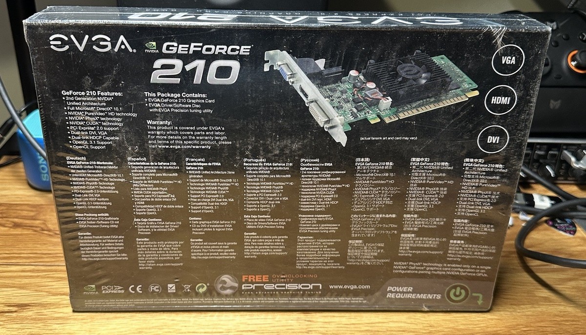 Buy EVGA NVIDIA GeForce 210 (01G-P3-1312-LR) GB GB (max - Main Image