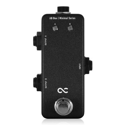 One Control Minimal Series AB Box Gitarrenpedal-Umschalter kompakt True Bypass