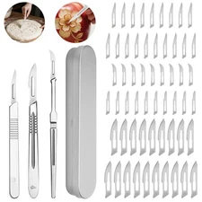 64× DIY Craft Cutting Knife with Sharp Blades & Non-Slip Handles for Art Carving