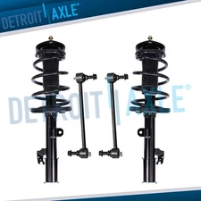 FWD 4pc Front Struts & Sway Bar Links for 2008 2009 2010 2011 Toyota Highlander