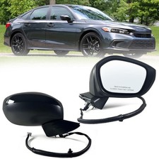 Right Passenger Side Mirror Fits 2022-2026 Honda Civic Sedanhatchback With Powe Right Passenger Side Mirror Fits 2022-2026 Honda Civic Sedanhatchback With Powe