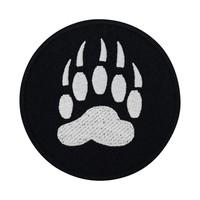 Hundepfote Patch Zum AufbüGeln | Runde Pfoten AufnäHer FüR Kleidung BüGelbild