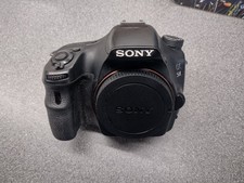 Sony Alpha SLT A58 Digital SLR Camera - Working but has STEADY SHOT FAULT