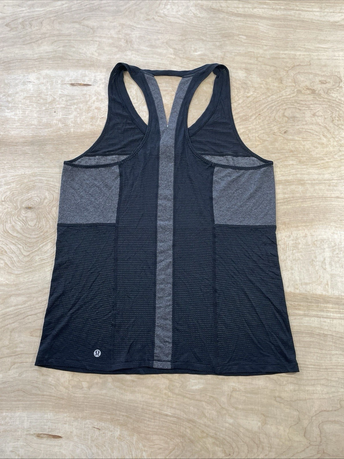 lululemon dark black tank-top