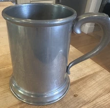 Vintage STIEFF PEWTER mug P6 EUC