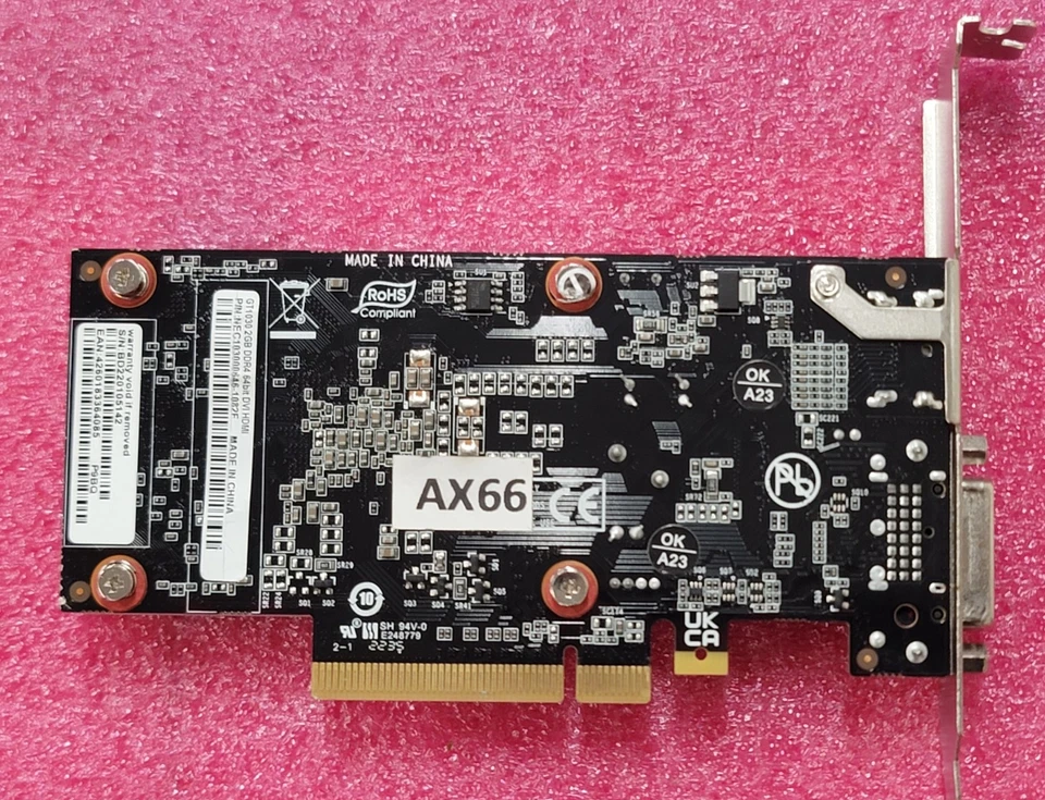 Nvidia GeForce GT 1030 2GB DDR4 Gaming Card GPU HDMI DP DVI PCI-E #AX66 - Image 3 of 4