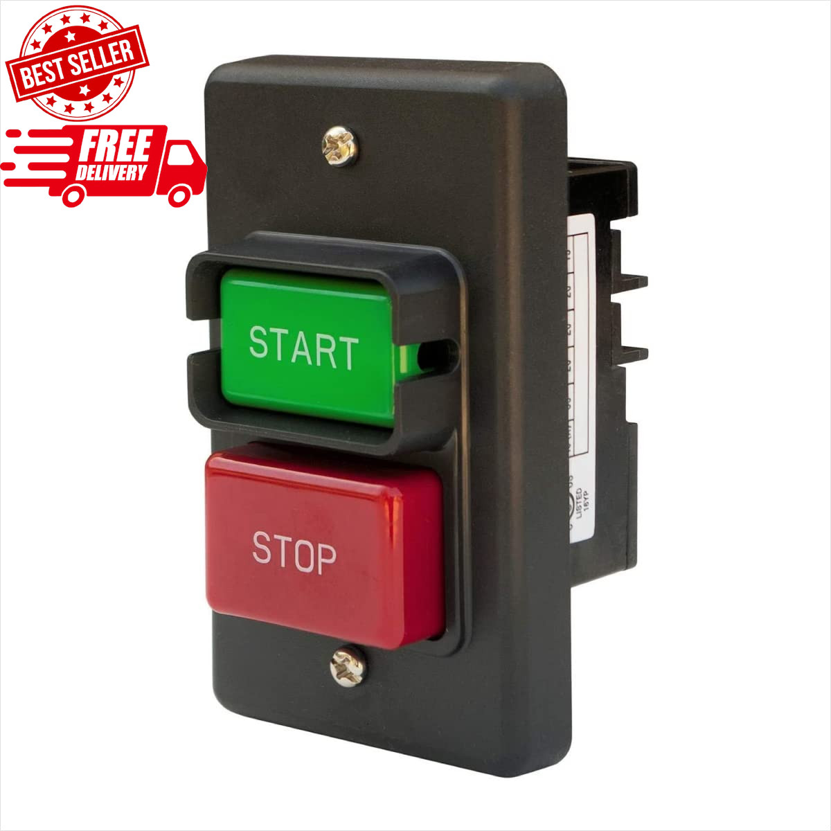 120/230V Dual Voltage 28 Amps On/Off Switch Single Phase Safety Power Switch