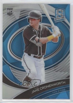 2021 Spectra Rookies Neon Blue Prizm 18/50 Jake Cronenworth #101 Rookie RC 0nr3