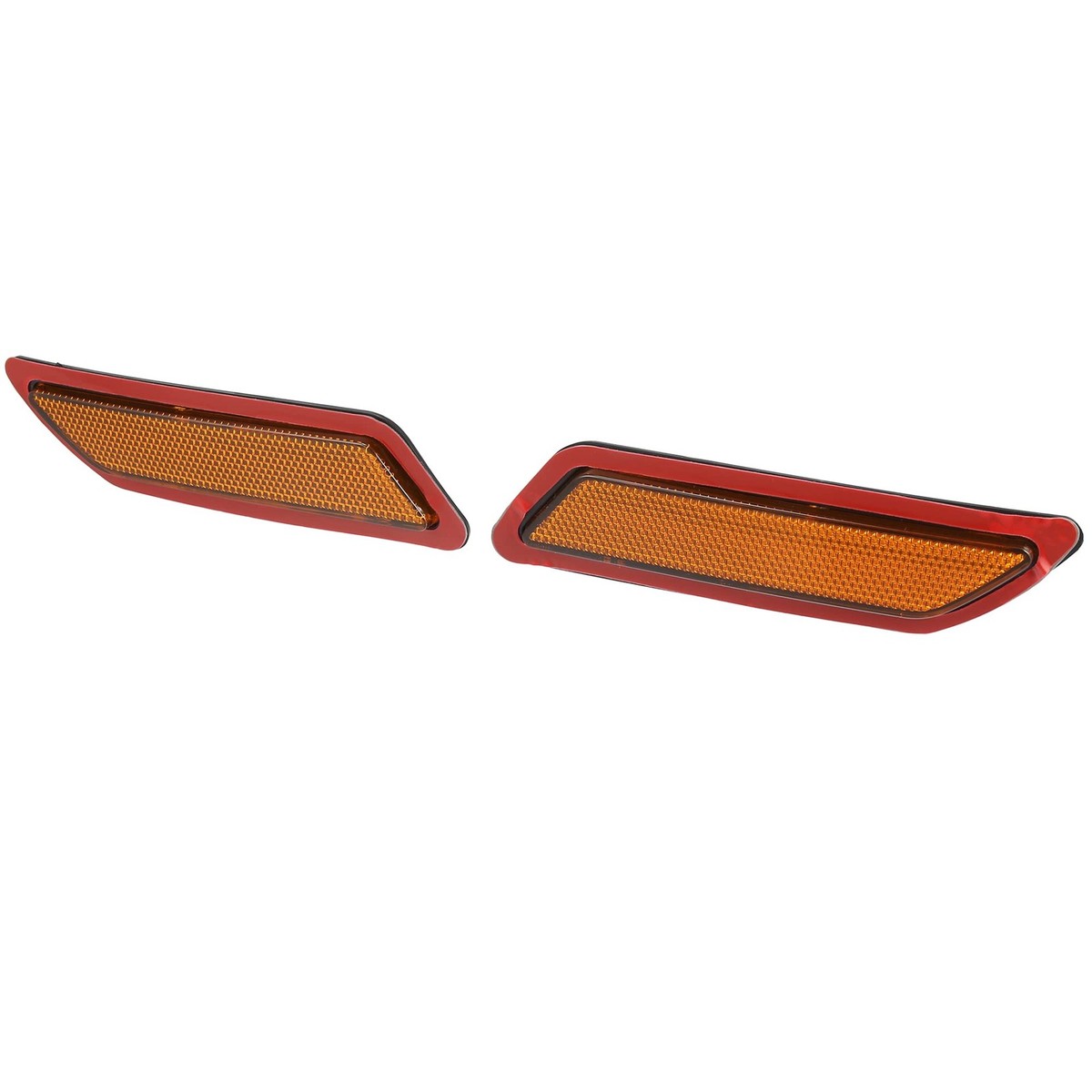 Pair Front Bumper Reflector Side Marker 63147274521 63147274522