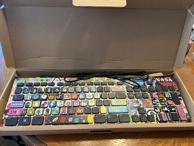 Custom Dell Handpainted Keyboard New
