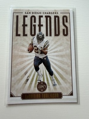2020 Panini Legacy LaDainian Tomlinson San Diego Chargers #123 Legends NFL HOF