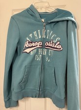 Womens Juniors AEROPOSTALE Athletics New York fleece Hoodie JACKET Y2K