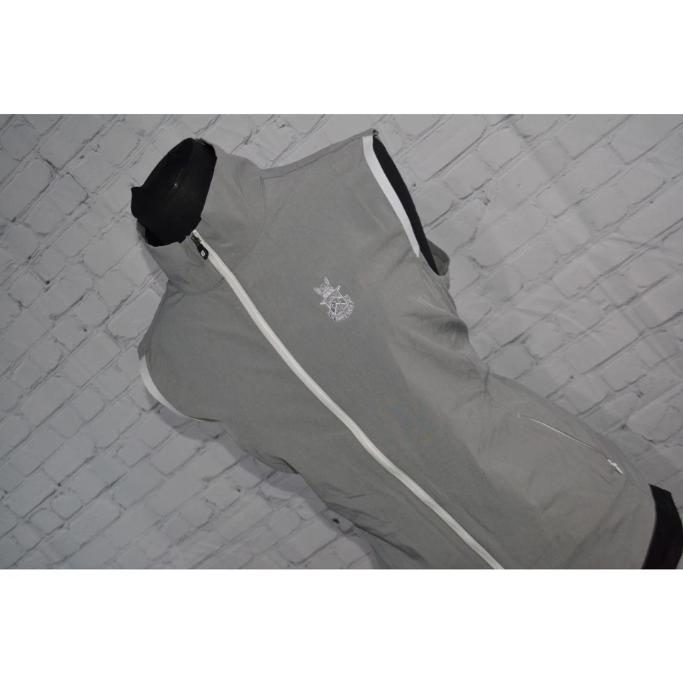 Chaleco de golf Footjoy rompevientos cremallera completa mezcla de poliéster spandex para mujer talla grande  Foto 4 de 4