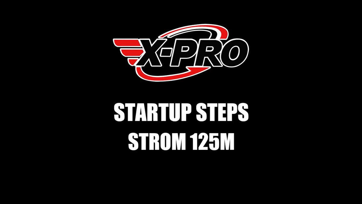 X-PRO Storm 125cc Dirt Bike with 4-Speed Manual Transmission