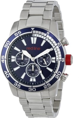 Swiss Watch Red Line Men's RL-60007 Cruiser Chronograph Dark Blue