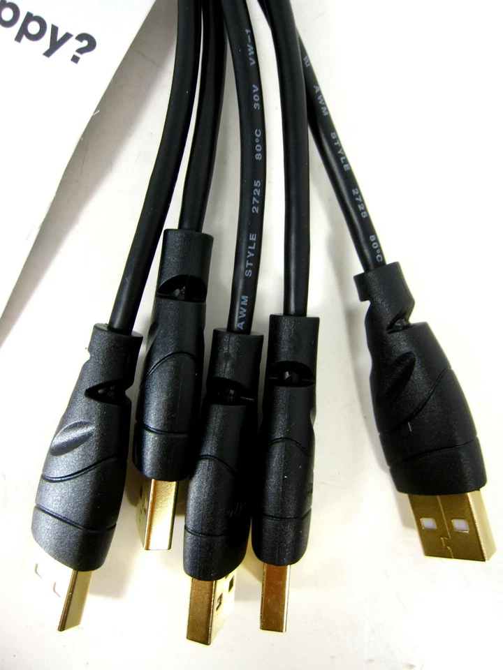 1X Micro USB Cable 2.0 Data sync & Charger cable 1FT 2000040 862 - Image 4 of 4