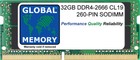 32GB 1x32GB DDR4 2666MHz PC4-21300 260-PIN Sodimm Speicher RAM 68.6cm IMAC