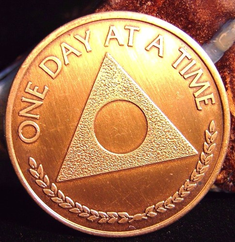 Al-Anon 11 Year Bronze Medallion Coin Recovery Serenity GA OA Token Chip NAL - Picture 2 of 9