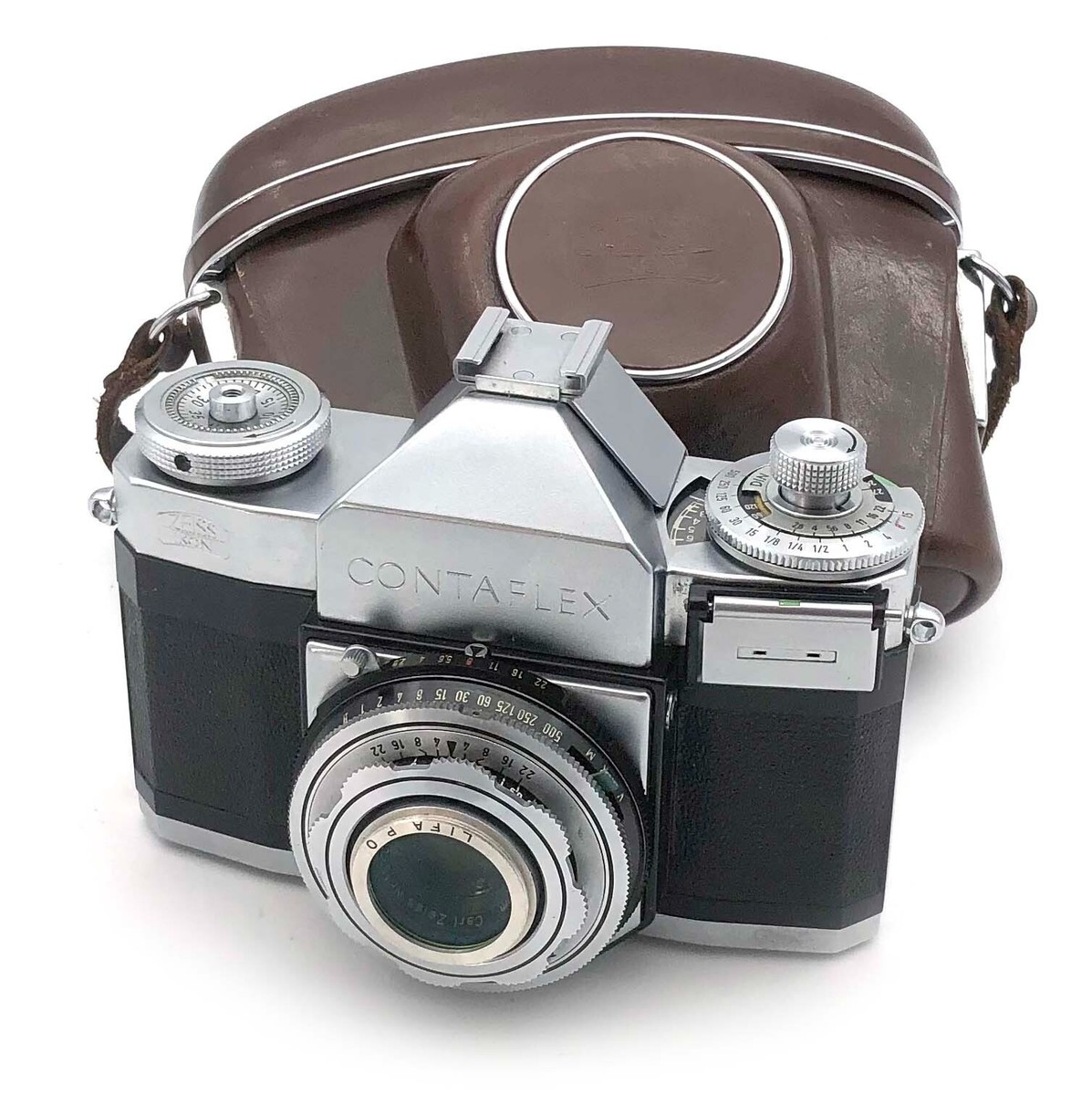 CONTAFLEX Zeiss Ikon Vintage SLR camera w/ Tessar 2.8/45mm lens