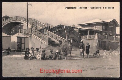 ad9808 - VINTAGE POSTCARD - Ancona Province - Palombina 1915