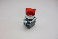 4PCS 22mm ILlUMINATED Selector switch 2 Position Fits RED XB4BK124G5 110V LED