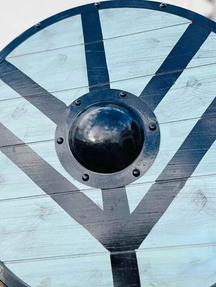 Viking Wooden Shield BattleReady Shield Wooden Shield Ragnar Viking