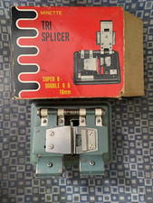 Rare Minette Tri Splicer Super 8  Double 8 16mm Film Splicer Japan JDM 6