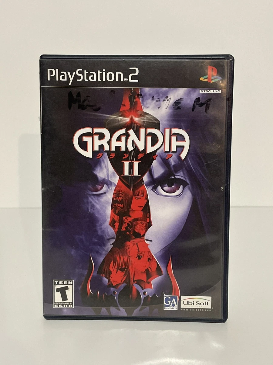 Poster Promotionnel Officiel Grandia Sur PlayStation 2 (PS2) - Format B2 Japonais
