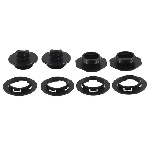 2 Pièces Noir Tapis De Voiture Clips De Tapis Pinces Supports Retenue Facile À I