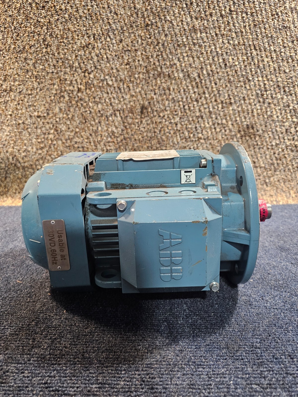 ABB Motor EMVM09154D-S-AP M3AA 90LD 4P B5 1.5KW 1,800 RPM 3Phase , Aluminum
