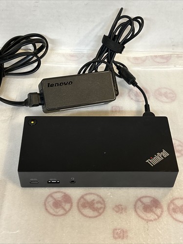 Lenovo ThinkPad DK1633 USB-C Docking Station WITH AC Adapter - Picture 10 of 10