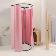 Fitting Room with Shading Curtain, Modern Clothing Store Fitting Room