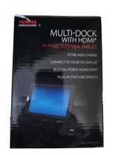 TOSHIBA Multi-Dock with HDMI for the 10" Toshiba Tablet Store And Charge New