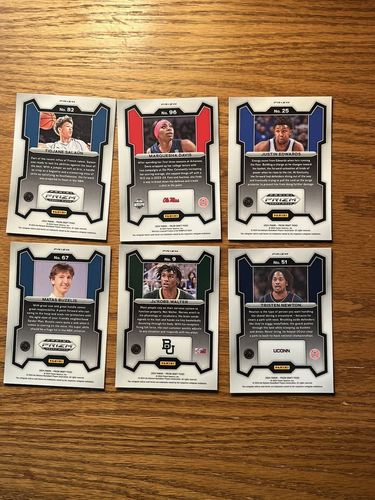 2024 PANINI PRIZM DRAFT PICKS "ORANGE ICE/ORANGE ICE VARIATION" 11 CARDS--MINT - Picture 2 of 4