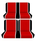 Fits 1962 Ford Galaxie 2door hardtop Front 50 50 top and Rear seat covers