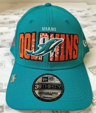 Miami Dolphins NFL NE 2023 Draft Flex-Fit Hat ~ Aqua